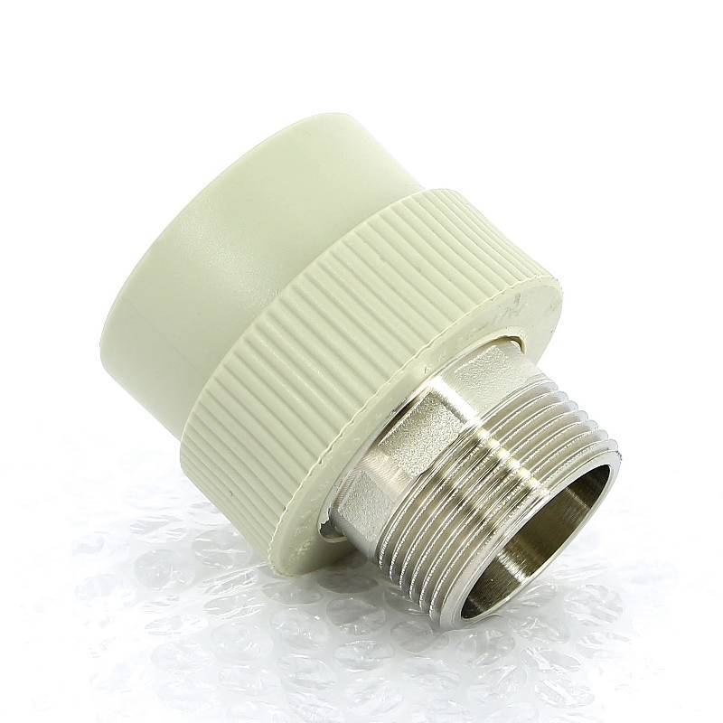 Муфта полипропиленовая FV-Plast с наружной резьбой 40x1 1/4 215040