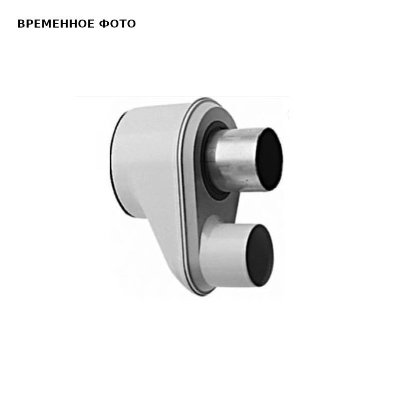 Адаптер для перехода с раздельных труб 80 мм на коаксиальную 80/125 мм BAXI KHG71409381