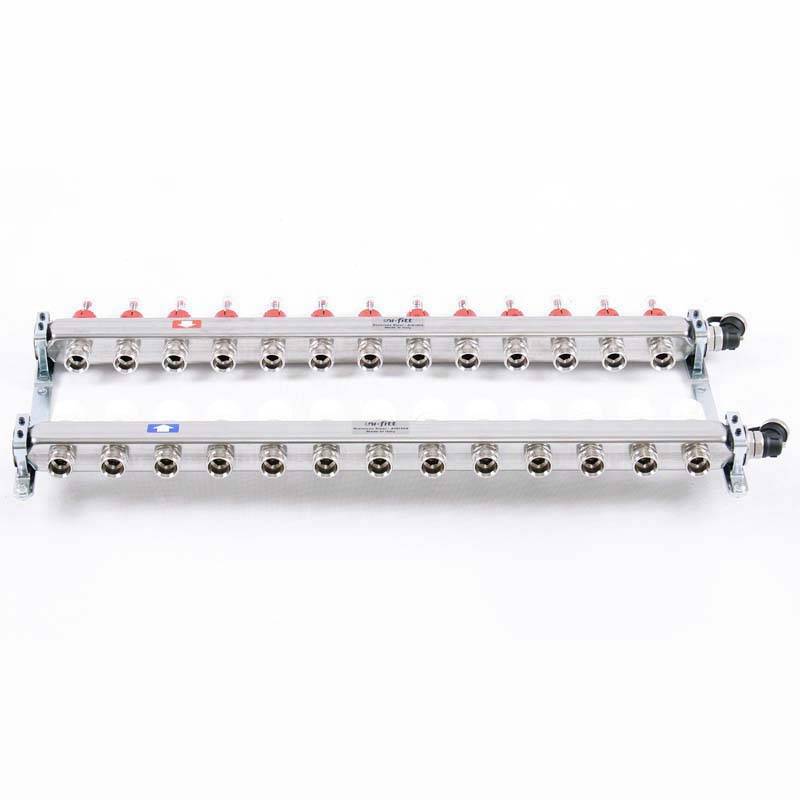 Коллекторная группа Uni-Fitt 415S 1 x 3/4 EK 13 выходов 450I4313
