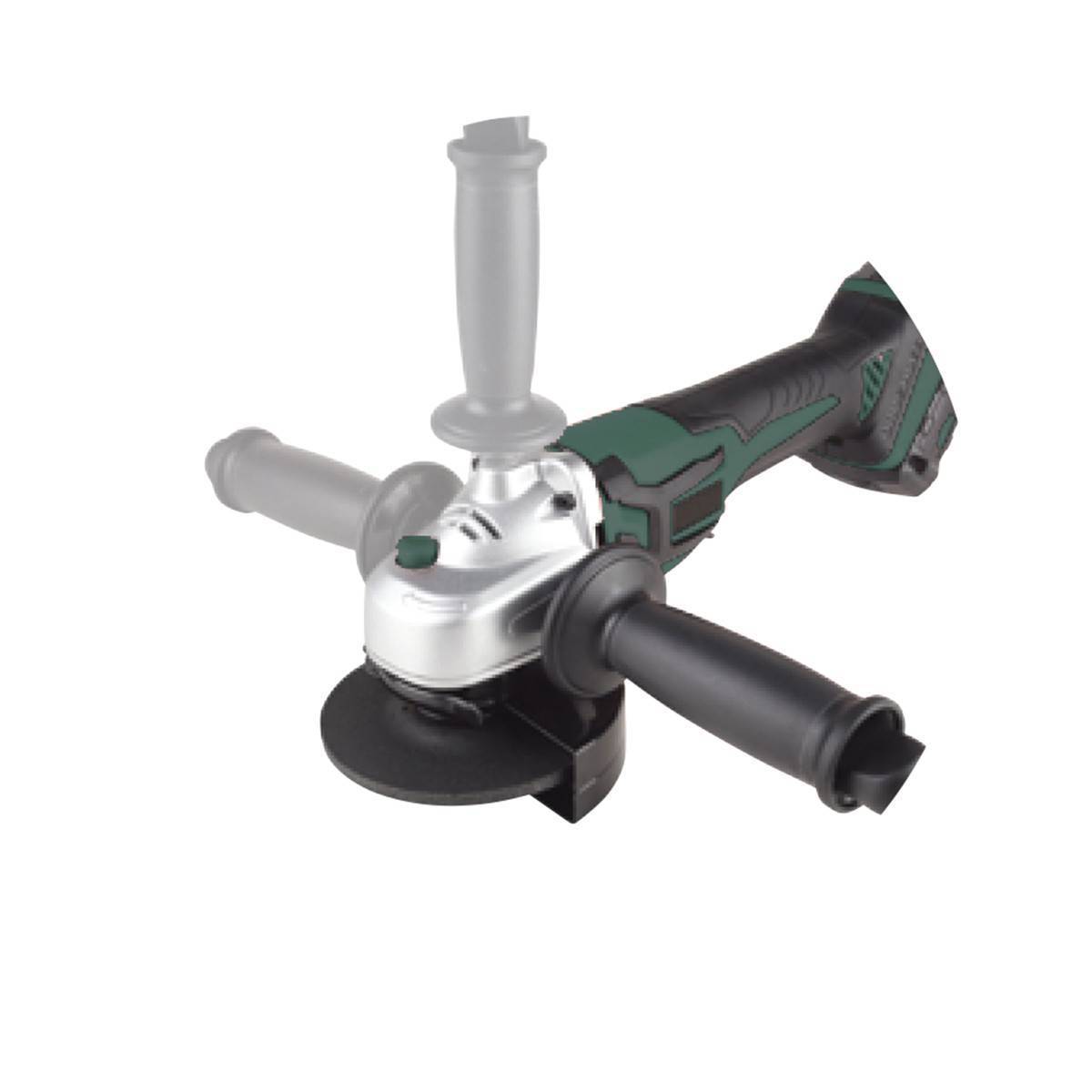 Угловая шлифовальная машина KLPRO KLAT18BS-20 аккумуляторная бесщеточная 18 В 2x2.0 Ач KLAT18BS-20