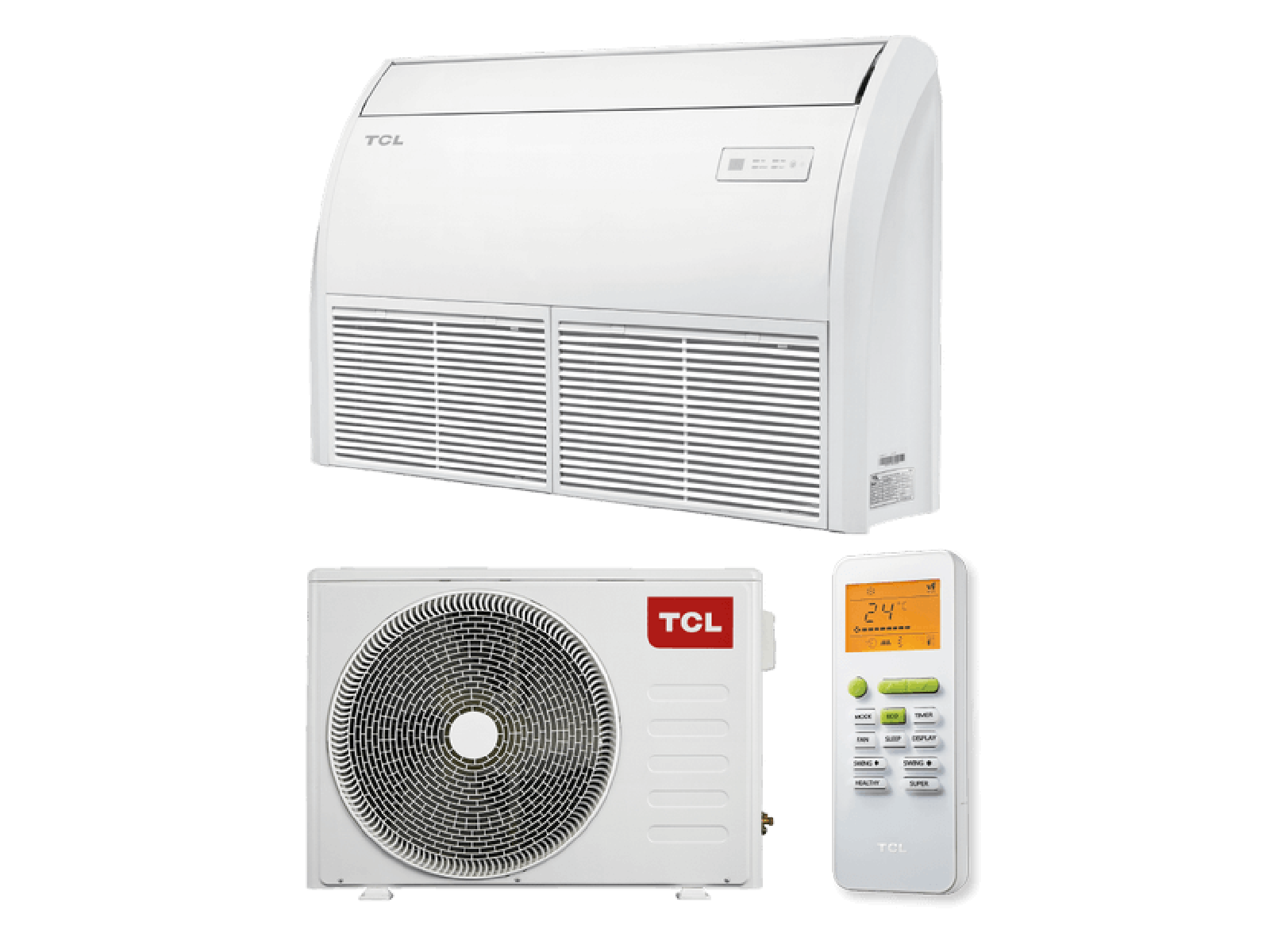 Кондиционер напольно-потолочный TCL TUB-36HRA/TOU-36HSA