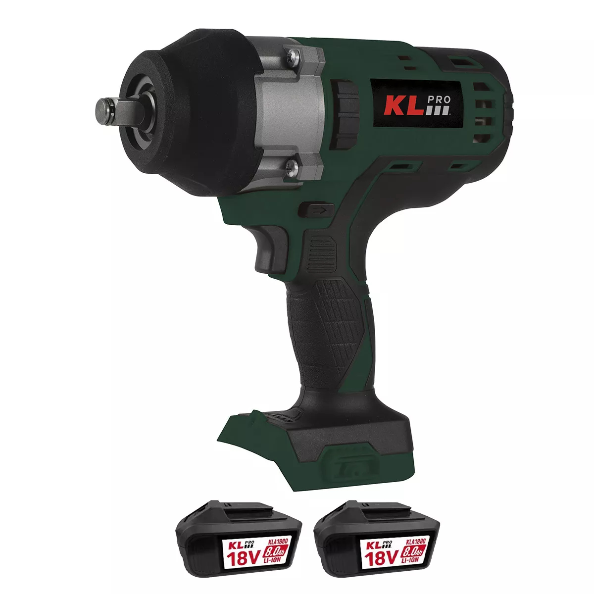 Гайковерт аккумуляторный бесщеточный KLPRO KLSS18BHX-80 800 Нм KLSS18BHX-80