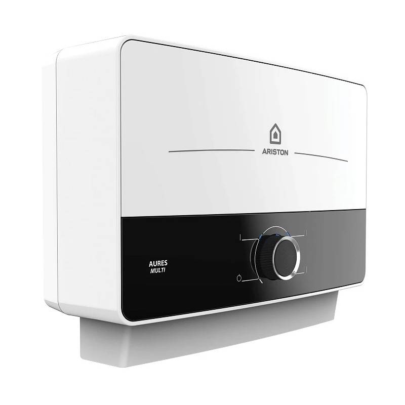 Водонагреватель электрический проточный Ariston AURES M 12 TR 12 кВт 380 В 3195261