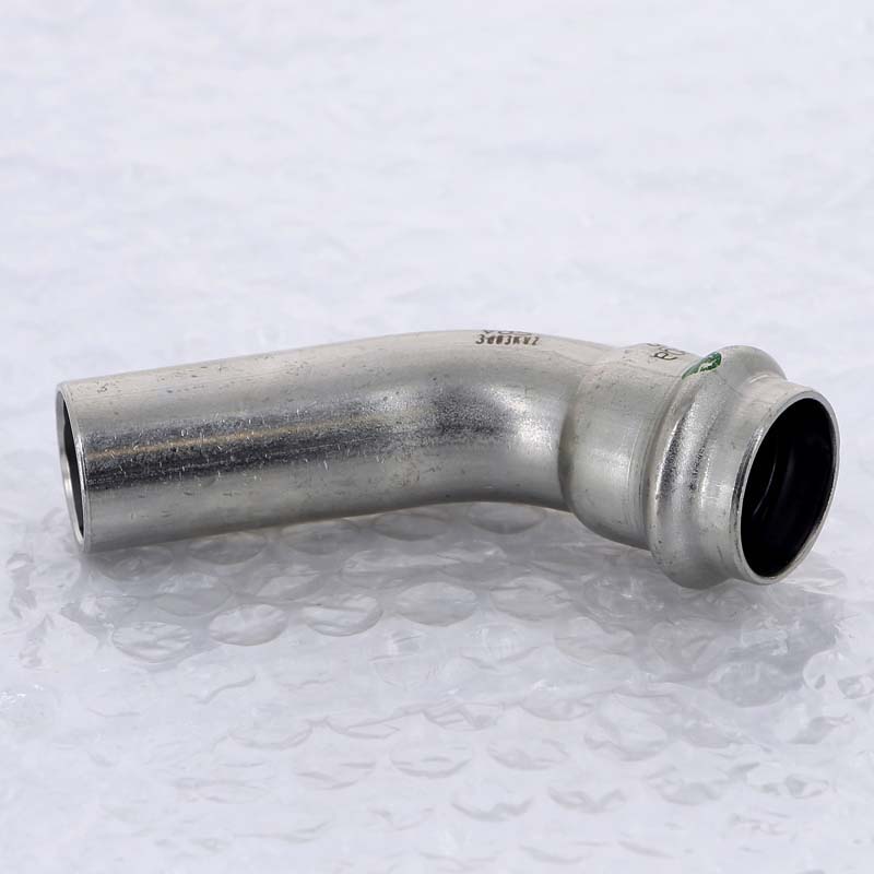 Угол-вставка 45° пресс Viega Sanpress Inox 22 мм нержавеющая сталь 435400