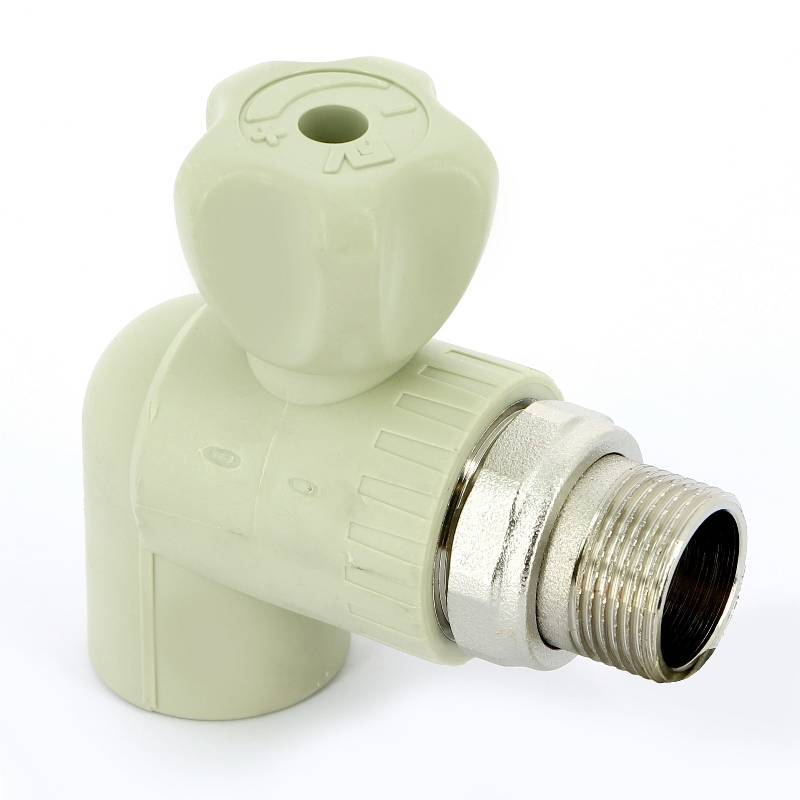 Кран для радиаторов шаровой FV-PLAST угловой сварка-НР с разъемным соединением 25x3/4 A315025000