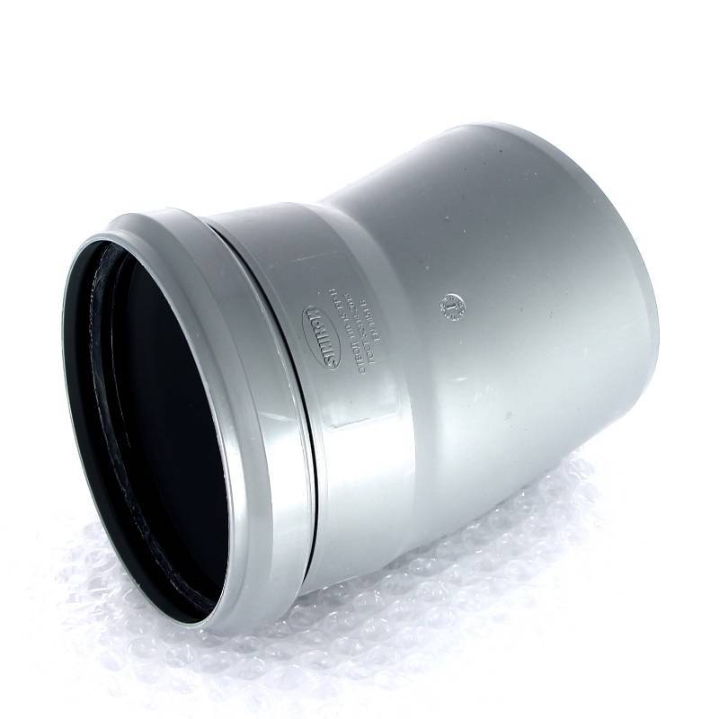 Отвод канализационный Sinikon Standard 110x15° 504049.R
