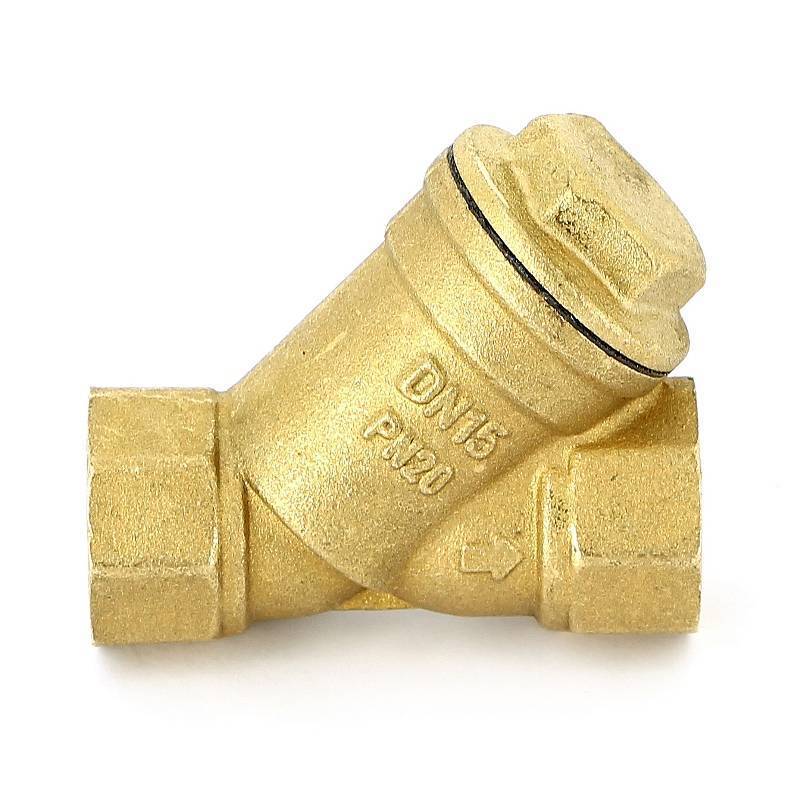 Фильтр косой Uni-Fitt ВВ 1/2 400 мкм с отверстием для пломбировки 211G2000