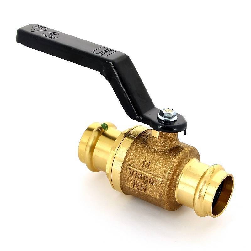 Кран шаровой Viega Easytop 28 пресс бронза SC-Contur 590468