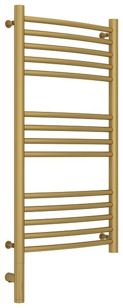 Полотенцесушитель электрический Сунержа Богема 3.0 400x800 мм левый матовое золото 032-5802-8040