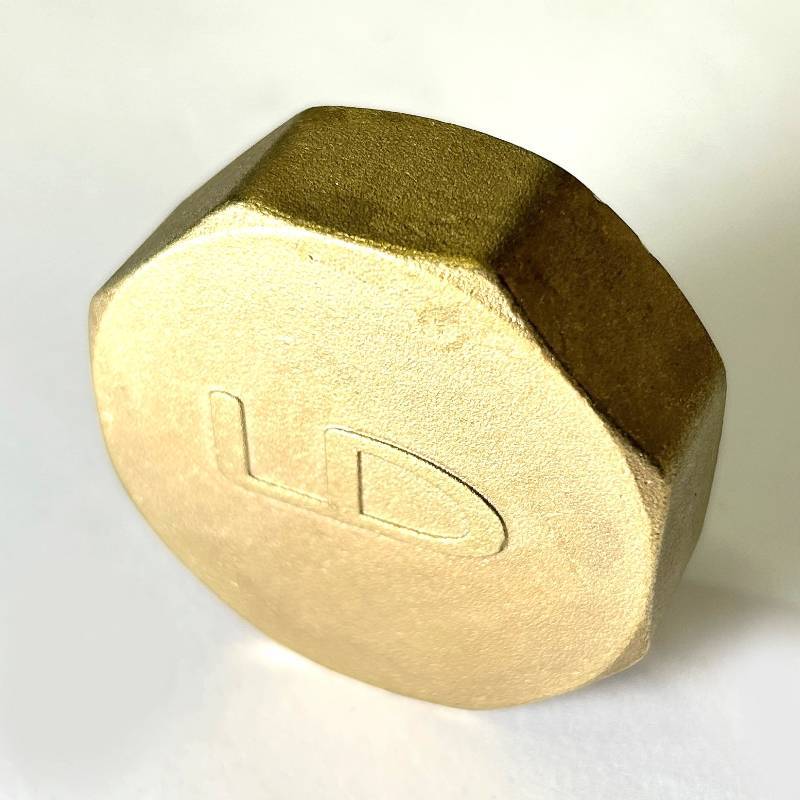 Заглушка резьбовая латунная LD DN32 1 1/4 ВР LD.65.504.32