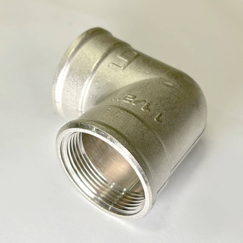 Угол резьбовой 90° ВВ LD Pride 1 1/2 никелированная латунь LD.67.512.40