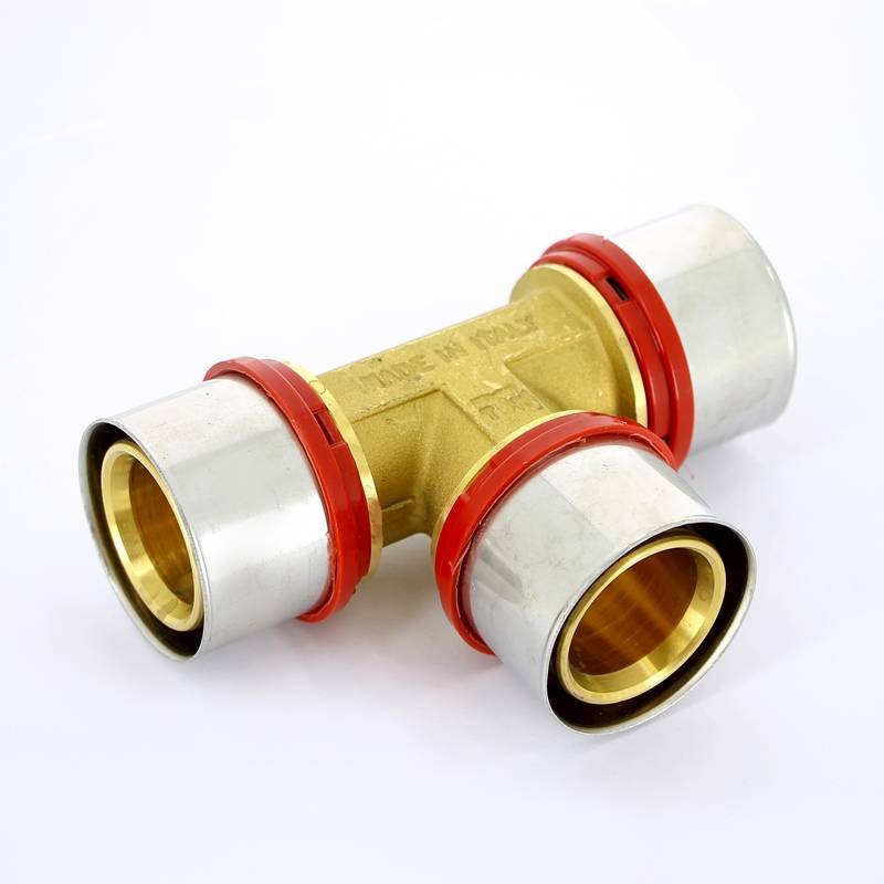 Тройник пресс Tiemme 50 мм 1650108