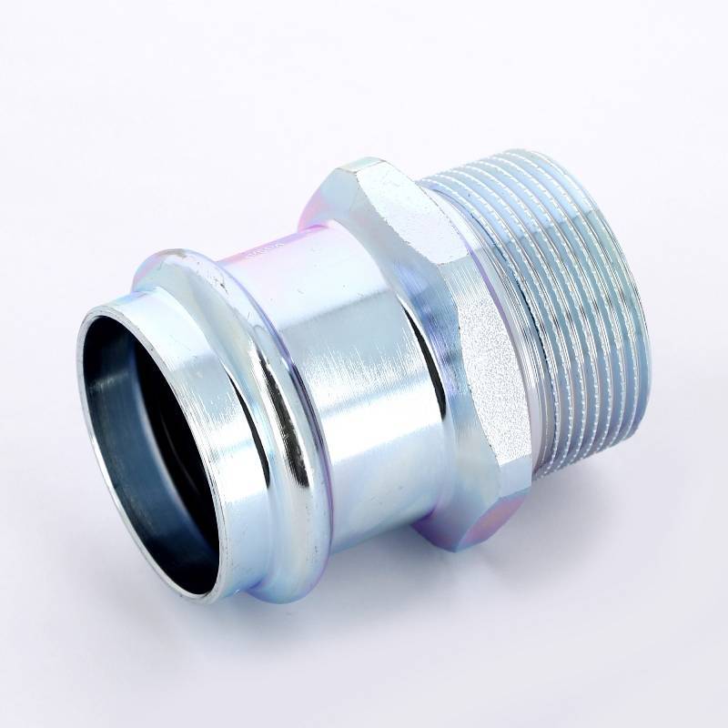 Муфта переходная пресс-Н Viega Prestabo оцинкованная сталь 42х1 1/2 559069