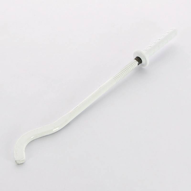 Кронштейн для радиатора Uni-Fitt штыревой плоский эмалированный с дюбелем 10х220 мм 870W1022