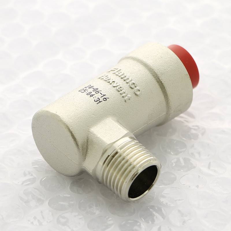 Воздухоотводчик автоматический Flamco Flexvent H 1/2 угловой никелированный 27710