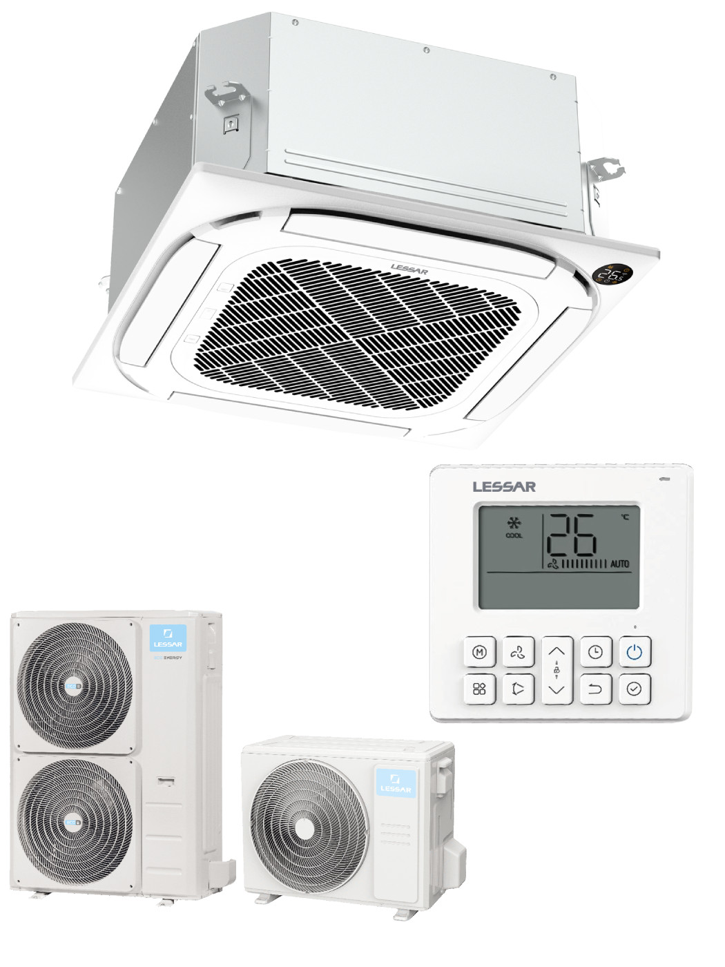 Кассетная сплит-система Lessar LS-HE18BCWE2/LU-HE18UWE2/LZ-B4CUB LS-HE18BCWE2/LU-HE18UWE2/LZ-B4CUB