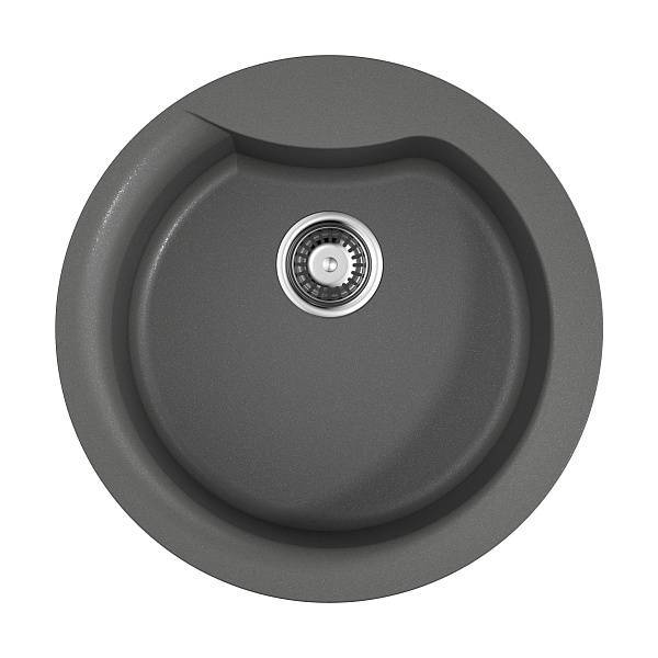 Кухонная мойка Omoikiri Yasugata 48R-PL Tetogranit 48.5x48.5 см платина 4993212