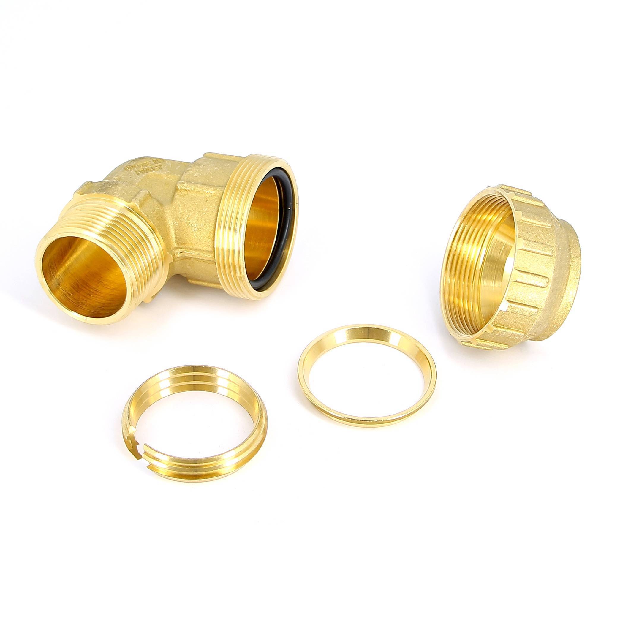 Угольник обжимной Tiemme 3464CR 20х1/2 НР 3400047