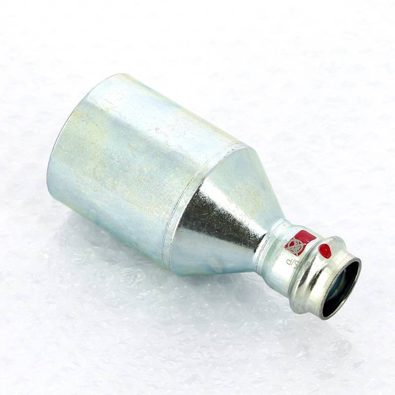 Муфта-вставка пресс из оцинкованной стали Viega Prestabo 54х22 мм 558581