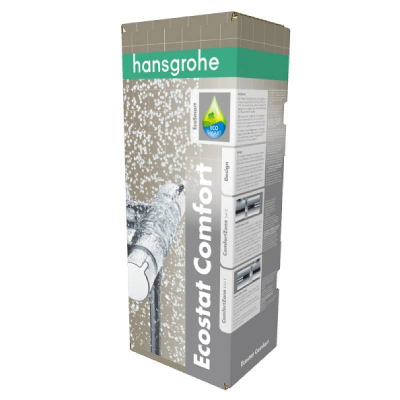 Термостатический смеситель hansgrohe Ecostat Comfort для душа хром 13116000
