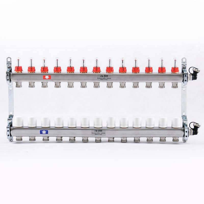 Коллекторная группа Uni-Fitt 415S 1 x 3/4 EK 13 выходов 450I4313