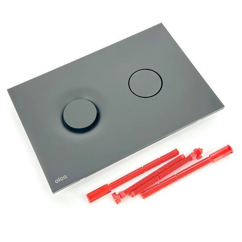 Кнопка смыва Alca Dot.Dot черный матовый M1978