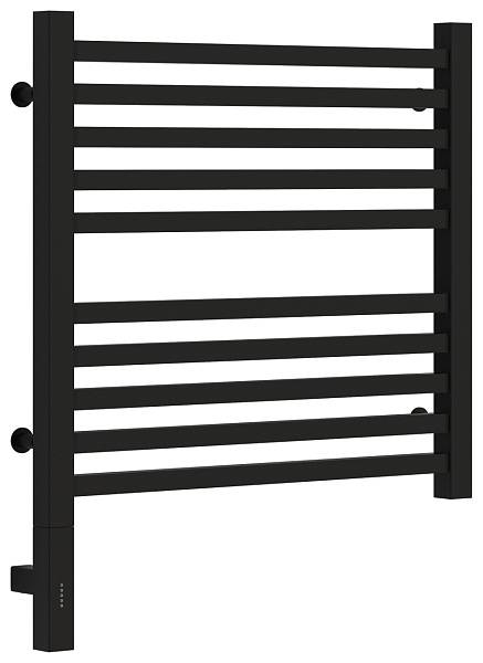 Полотенцесушитель электрический Сунержа Модус 3.0 500x500 мм левый матовый черный 31-5700-5050