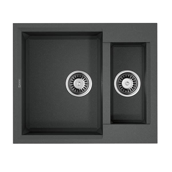 Кухонная мойка Omoikiri Sakaime 60-2-PL Tetogranit 60x50 см платина 4993915