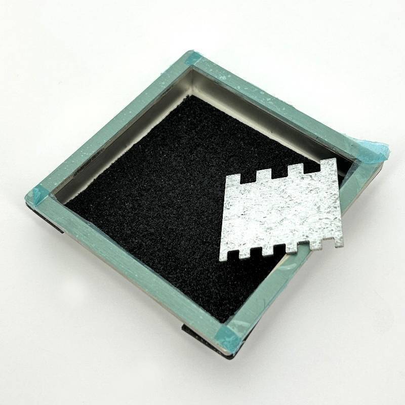 Решетка для сливного трапа Alcadrain 92x92 мм под плитку нержавеющая сталь MPV016