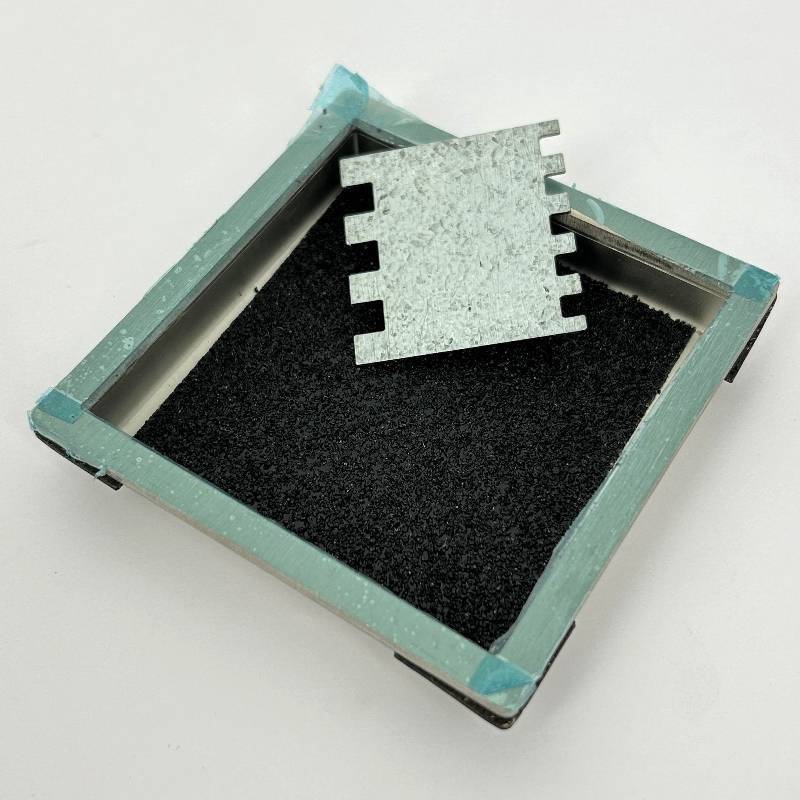 Решетка для сливного трапа Alcadrain 92x92 мм под плитку нержавеющая сталь MPV016