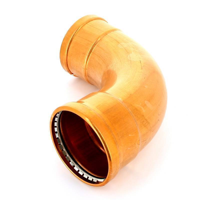 Отвод пресс медный Viega Profipress XL 108 мм 90° 476861