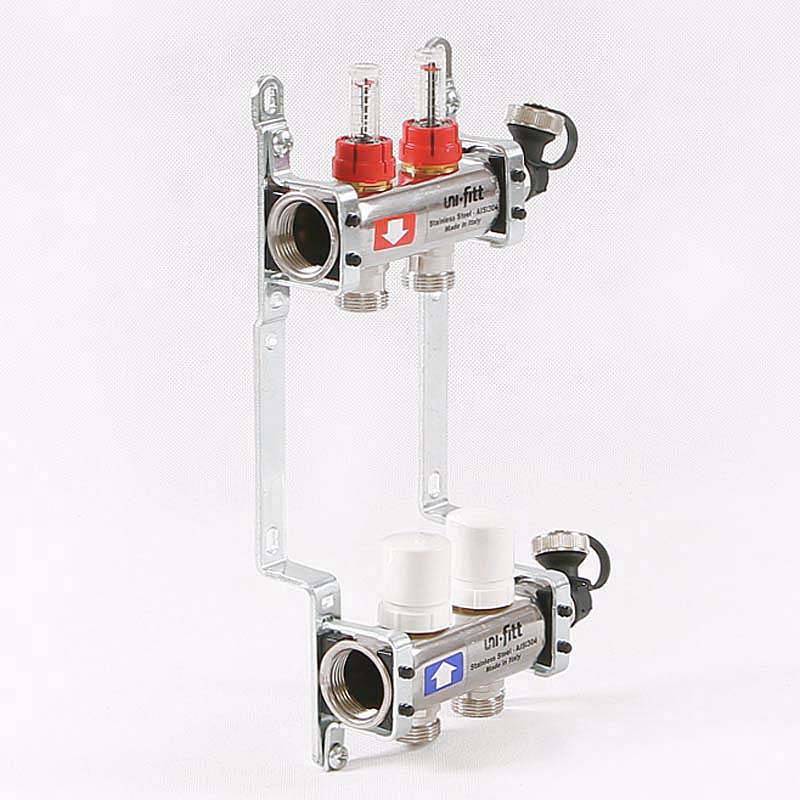Коллекторная группа Uni-Fitt 415S 1 x 3/4 EK 2 выхода 450I4302