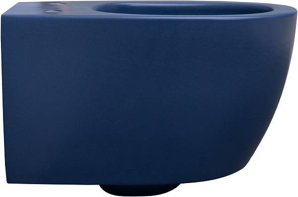 Унитаз подвесной безободковый Allen Brau Fantasy 51x36.3 см индиго 4.11004.ID