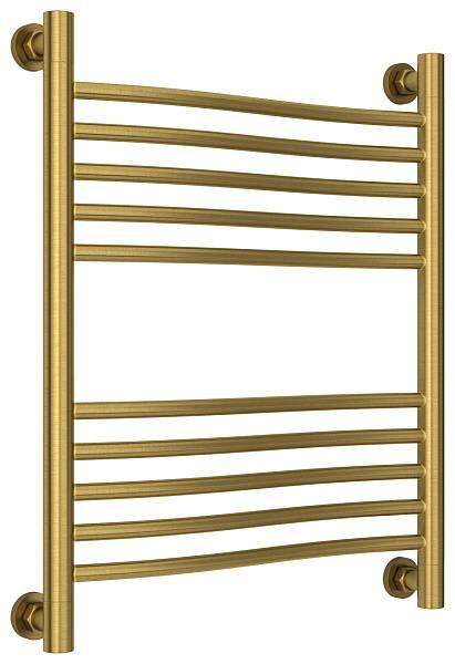 Полотенцесушитель водяной Сунержа Флюид+ 500x600 мм состаренная латунь 051-0222-6050