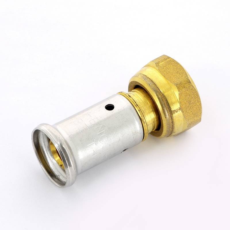 Муфта с накидной гайкой HENCO пресс 16х1/2 дюйма плоская прокладка 26P-16Z04