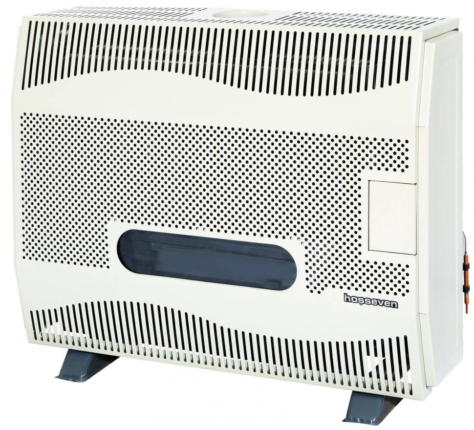 Газовый конвектор Hosseven HBS-12/1V напольный с вентилятором HBS-12/1V