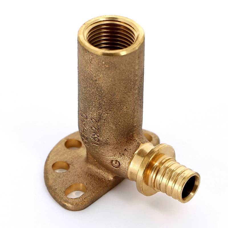 Водорозетка надвижная REHAU RAUTITAN RX 16x1/2 ВР h=70 мм бронза 366314