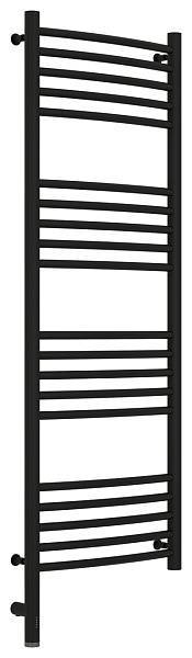 Полотенцесушитель электрический Сунержа Богема 3.0 400х1200 мм левый матовый черный 31-5802-1240