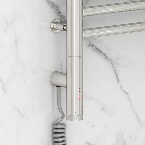 Полотенцесушитель электрический Сунержа Богема 3.0 500x1200 мм левый без покрытия 00-5804-1250