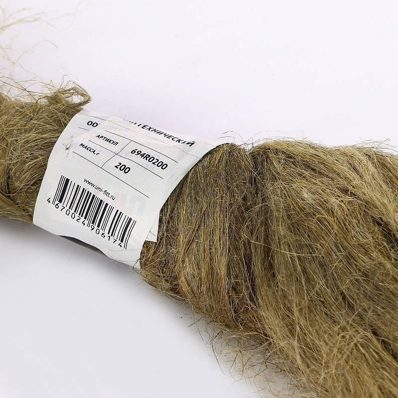 Лён сантехнический Uni-Fitt 200 г 694R0200