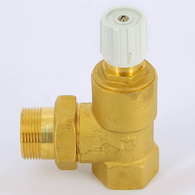 Клапан перепускной Emmeti угловой НВ 1 1/4 с разъемным соединением 01406044