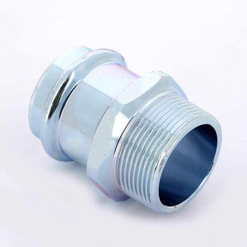 Муфта переходная пресс-Н Viega Prestabo оцинкованная сталь 42х1 1/2 559069