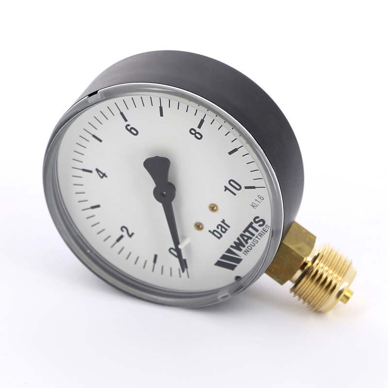 Манометр радиальный Watts F+R200 1/2 10 бар 80 мм 10007793