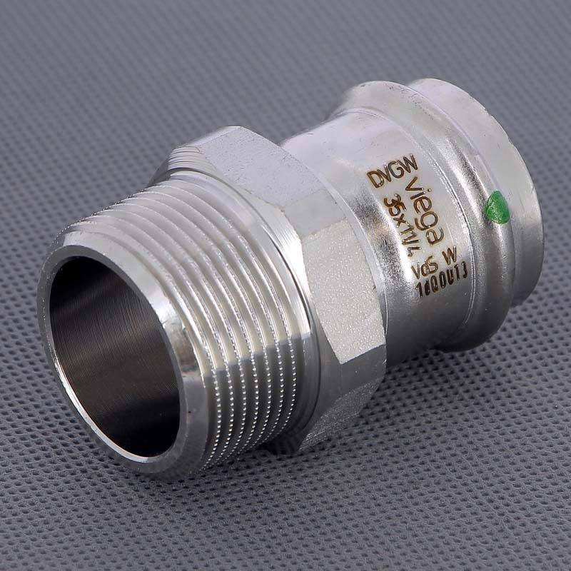 Муфта переходная пресс-Н Viega Sanpress Inox нержавеющая сталь 35х1 1/4 436544