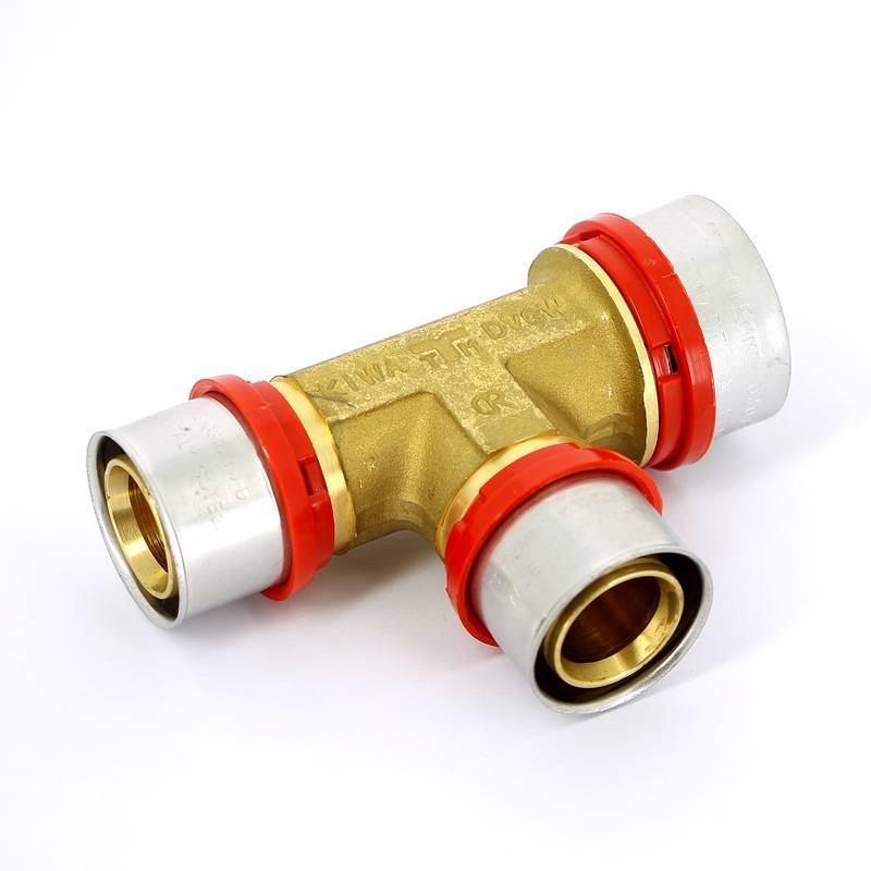 Тройник пресс Tiemme 40x32x32 мм 1650128