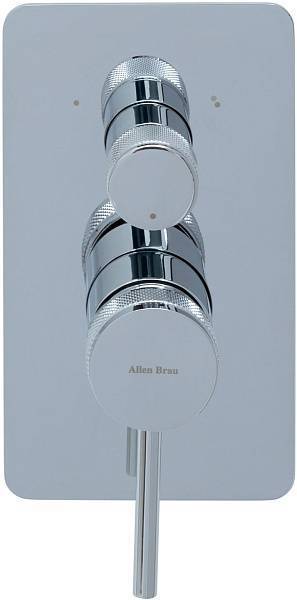 Смеситель для ванны и душа Allen Brau Priority на 2 потока хром 5.31A11-00