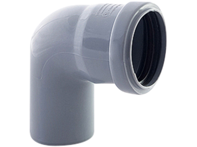 Отвод для внутренней канализации РТП 50х87° 1160151