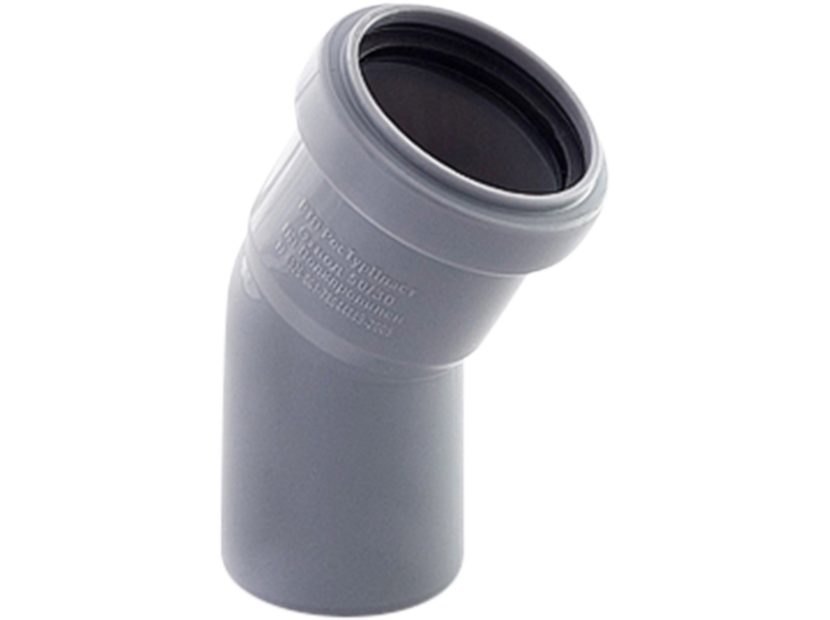 Отвод канализационный РТП 50 мм 30° НС-1168595