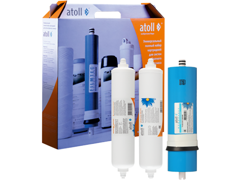 Набор картриджей atoll №111 STD для систем обратного осмоса A-3500 Shuttle 111 STD