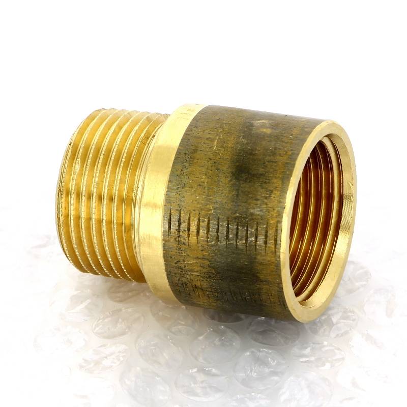 Удлинитель резьбовой НВ бронзовый Viega 1 x 30 мм 357191